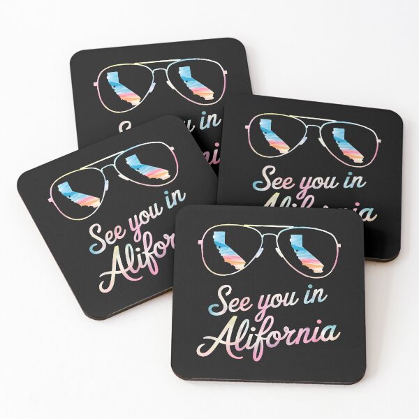 Item preview, SEE YOU IN ALIFORNIA, Coastal Escape designed and sold by SplashTastic.