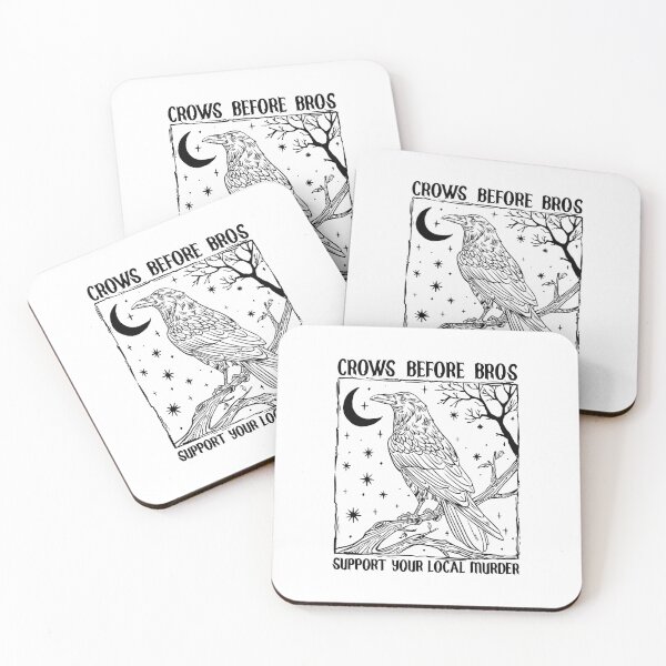 Item preview, Crows Before Bros, Support Your Local Murder designed and sold by Miarsabhoul.