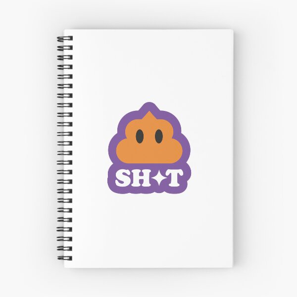 Item preview, Sh*t - Humor Sticker designed and sold by ClumsyPuss.