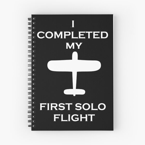 Item preview, I COMPLETED MY FIRST SOLO FLIGHT t shirt with vintage plane designed and sold by snowry.