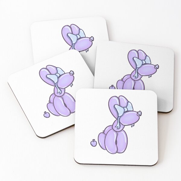 Item preview, Coquette Balloon Dog Pooping in Purple designed and sold by Doodalos.