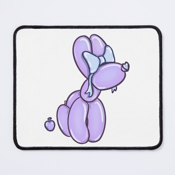 Item preview, Coquette Balloon Dog Pooping in Purple designed and sold by Doodalos.