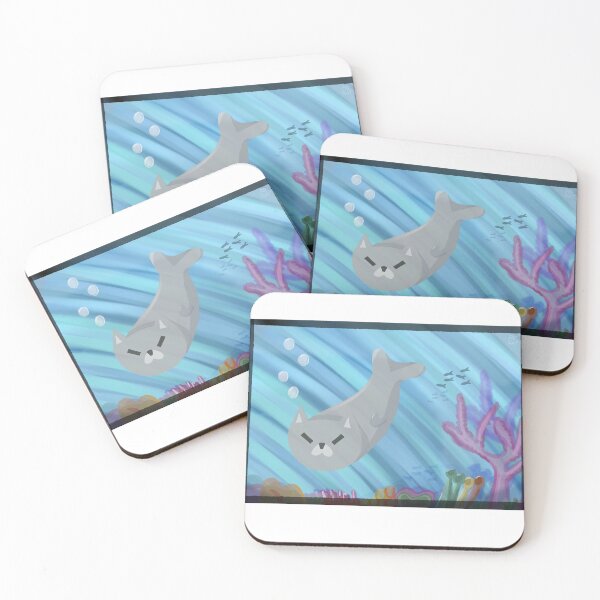 Item preview, Angry, Fat Cat Seal designed and sold by furiosyu.