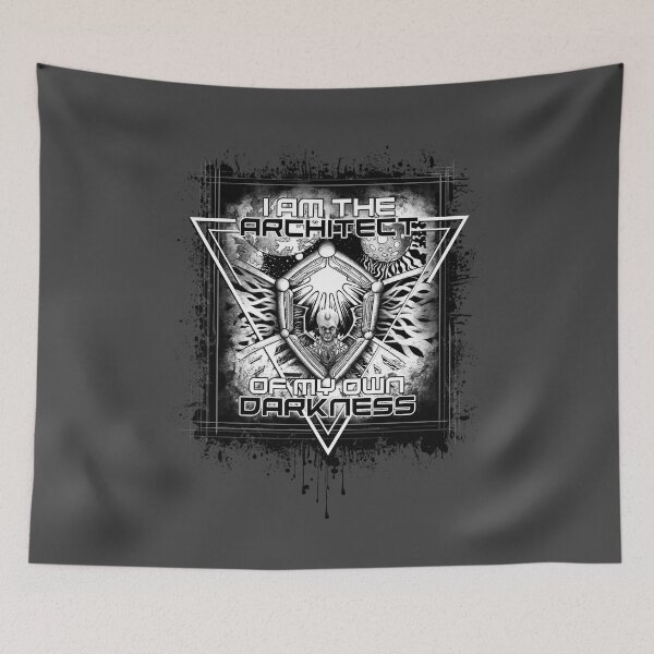Item preview, I Am The Architect Of My Own Darkness (v.3) designed and sold by ArtbyNestor.