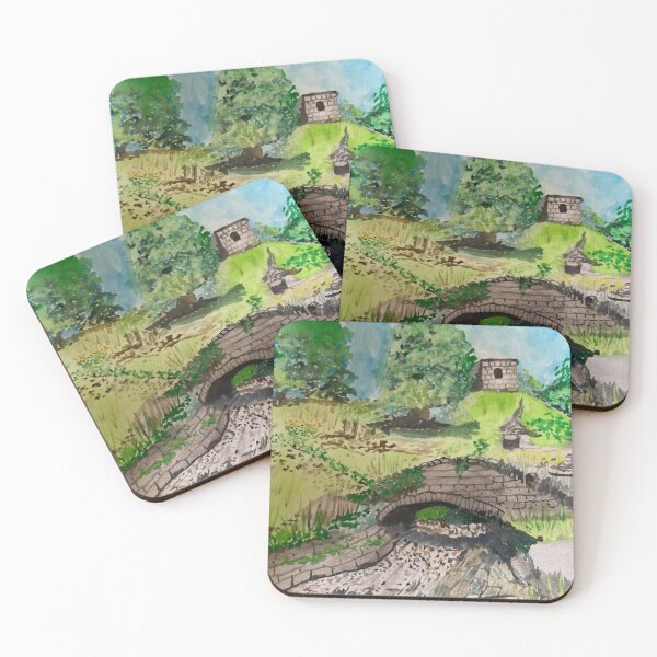 Item preview, Studley Royal Deer Park. Watercolour designed and sold by MrsNelsonpaints.