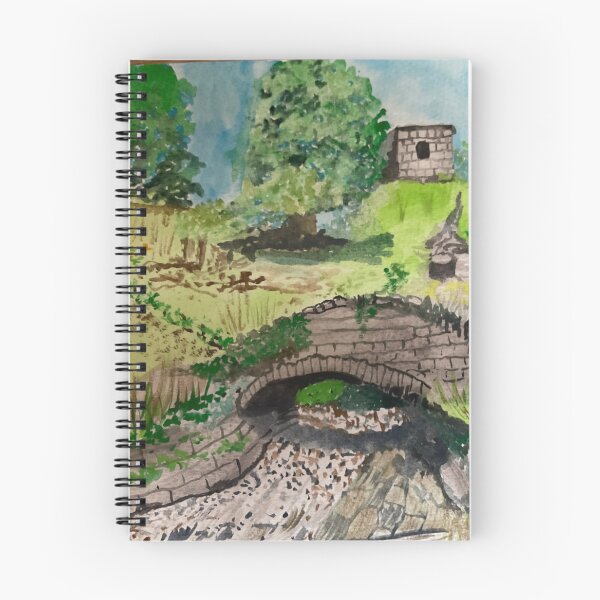 Item preview, Studley Royal Deer Park. Watercolour designed and sold by MrsNelsonpaints.