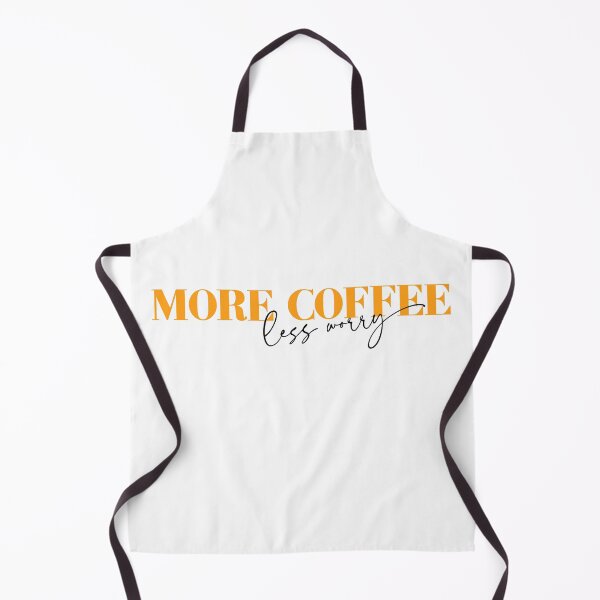 Item preview, More Coffee - Less Worry, Funny Coffee Lovers Design designed and sold by emmjott.