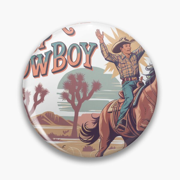 Item preview, Buckle Up Cowboy Retro Western Art designed and sold by Charlietule.