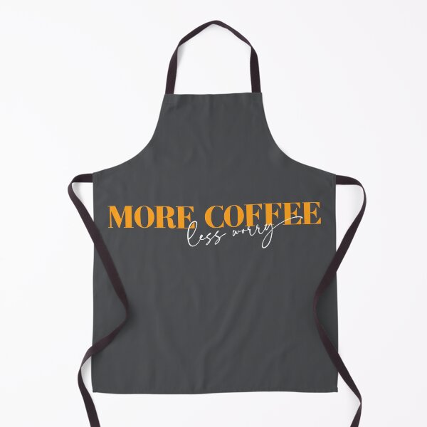 Item preview, More Coffee - Less Worry, Funny Coffee Lovers Design designed and sold by emmjott.