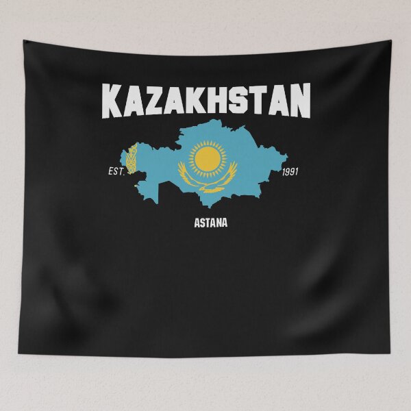 Item preview, Kazakhstan Flag, Kazakhstan Map, Kazakhstani National Day designed and sold by Flag Outfit.