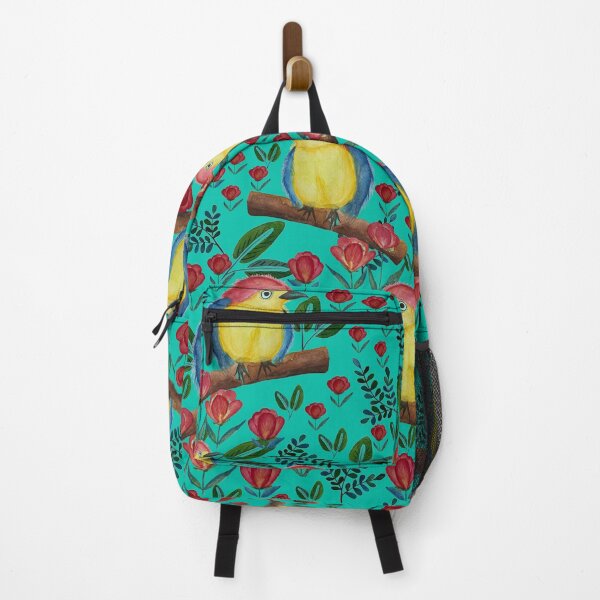 Item preview, Watercolour Yellow, Blue Birds & Tulip Garden designed and sold by Shalini Bisht.