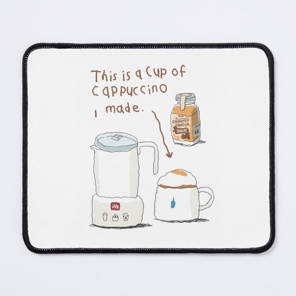 Item preview, cappucino, coffee, espresso, cafe, caffeine, latte, coffee lover, drink, iced coffee, coffee tools designed and sold by peachcakecanvas.