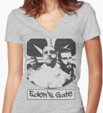 Eden's Gate Women's Fitted V-Neck T-Shirt