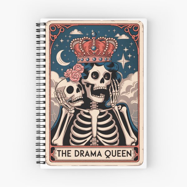 Item preview, The Drama Queen Tarot Card designed and sold by Charlietule.