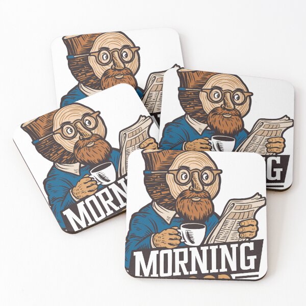Artikelvorschau, Morgen Holz Kaffee Humorvolles Design entworfen und verkauft von Charlietule.