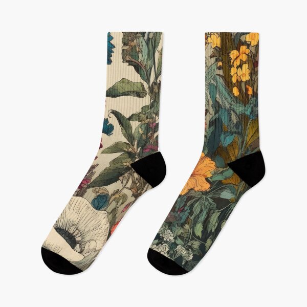 Item preview, Meadow Flowers and leaves nature #pattern #nature designed and sold by JBJart.