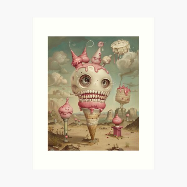 Item preview, Carnival of Curiosities. Pop Surrealism Art inspired by Mark Ryden. Lowbrow art.. designed and sold by Piagor.
