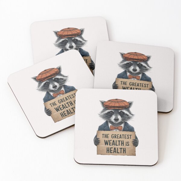 Item preview, The Greatest Wealth is Health designed and sold by Aise06.