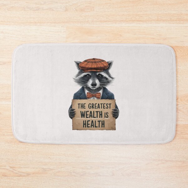 Item preview, The Greatest Wealth is Health designed and sold by Aise06.
