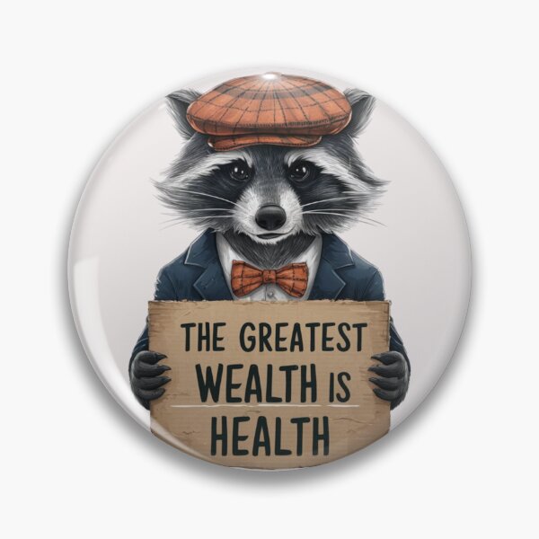 Item preview, The Greatest Wealth is Health designed and sold by Aise06.