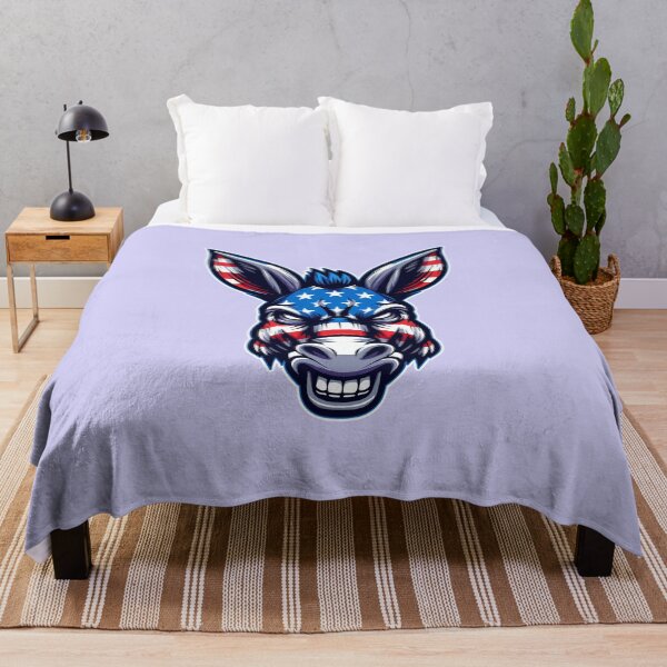 Item preview, Fierce Donkey Mascot – Democratic Party Symbol designed and sold by 3Tubes.
