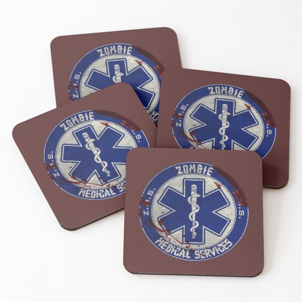 Item preview, Zombie EMT Patch – Weaponized Baseball Bat Design designed and sold by andabelart.