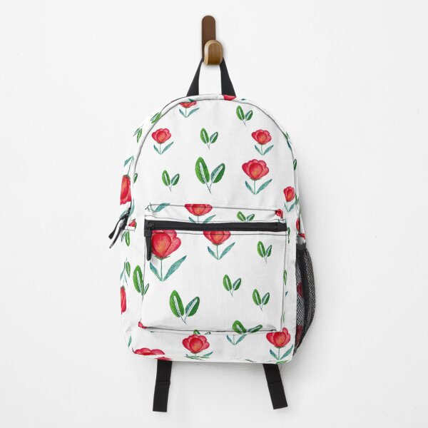 Item preview, Tulip Garden - Red & Green designed and sold by Shalini Bisht.
