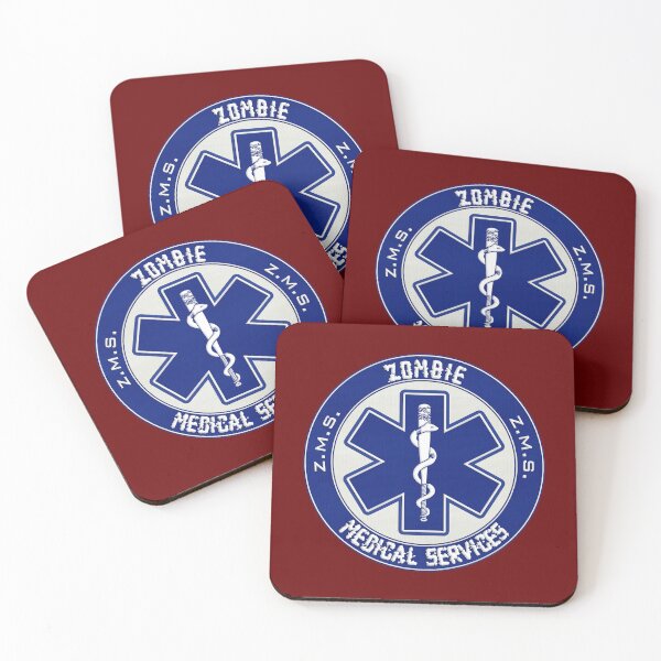 Item preview, Zombie EMT Patch – Weaponized Baseball Bat Design designed and sold by andabelart.
