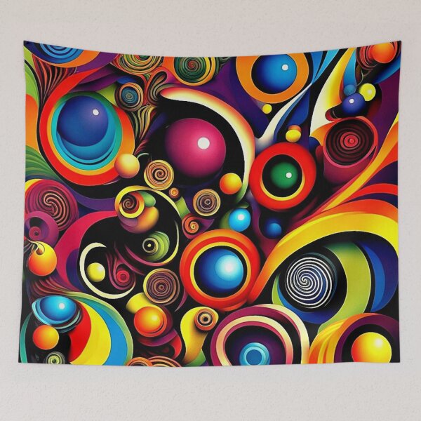 Item preview, Abstracta Psychedelica 1 designed and sold by George Hutton Hunter.