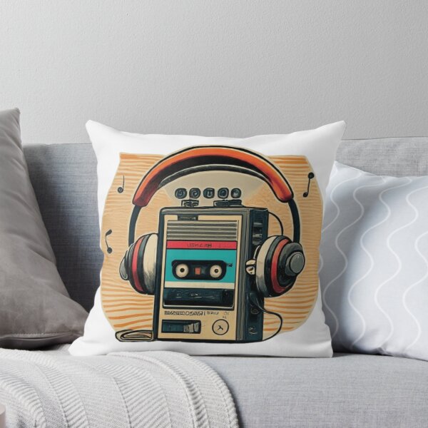 Item preview, Retro Portable Cassette Player With Headphones designed and sold by GabrielWest.