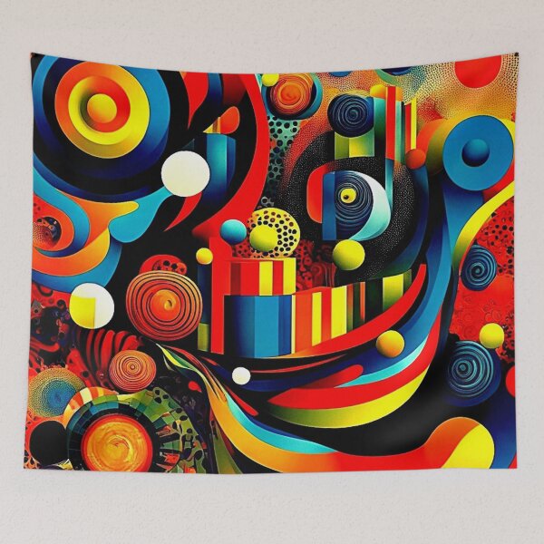 Item preview, Abstracta Psychedelica 3 designed and sold by George Hutton Hunter.