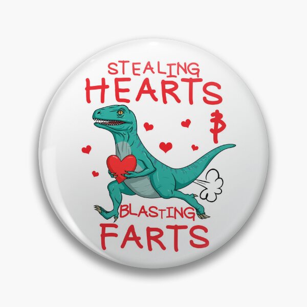 Artikelvorschau, Stealing Hearts And Blasting Farts Boys Valentine Raptor Gear entworfen und verkauft von DynamicDesign.
