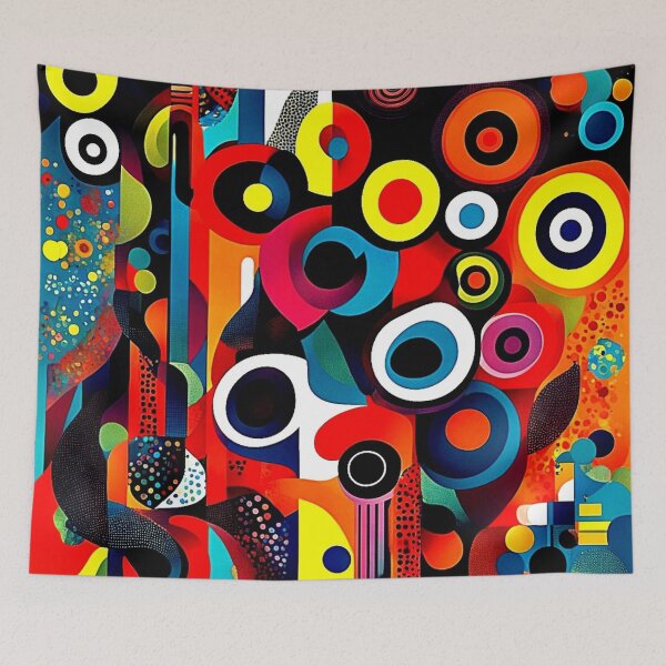 Item preview, Abstracta Psychedelica 4 designed and sold by George Hutton Hunter.