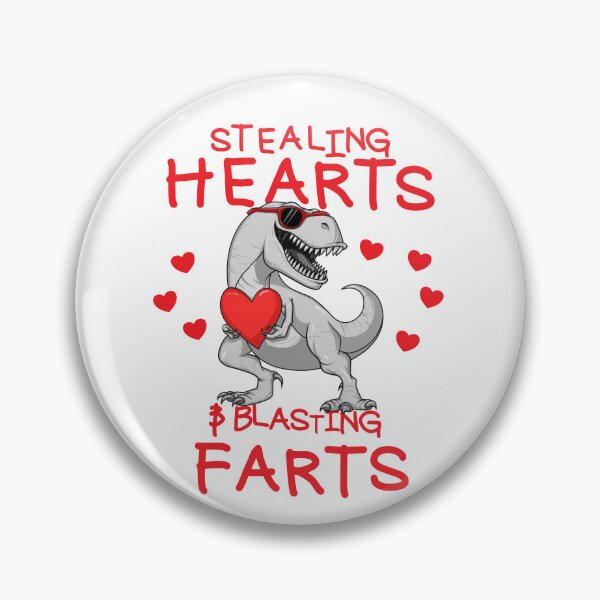 Artikelvorschau, Stealing Hearts And Blasting Farts Funny Boys Valentine TRex Gear entworfen und verkauft von DynamicDesign.