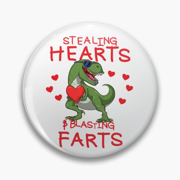 Artikelvorschau, Stealing Hearts And Blasting Farts Funny Boys Valentine TRex Gear entworfen und verkauft von DynamicDesign.