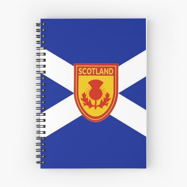 Item preview, Dark Blue Scottish Saltire Flag with 'Scotland' Thistle Shield designed and sold by JonathanR1994.