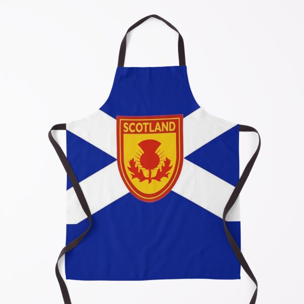 Item preview, Dark Blue Scottish Saltire Flag with 'Scotland' Thistle Shield designed and sold by JonathanR1994.