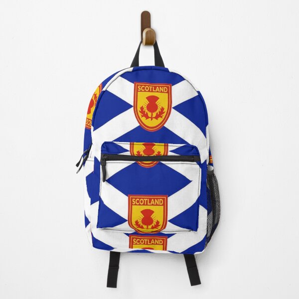 Item preview, Dark Blue Scottish Saltire Flag with 'Scotland' Thistle Shield designed and sold by JonathanR1994.