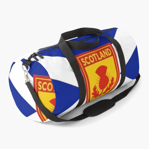 Item preview, Dark Blue Scottish Saltire Flag with 'Scotland' Thistle Shield designed and sold by JonathanR1994.