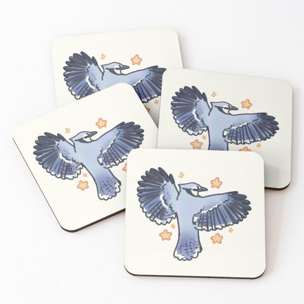 Item preview, Cute Jay bird art  designed and sold by Artofmayara.