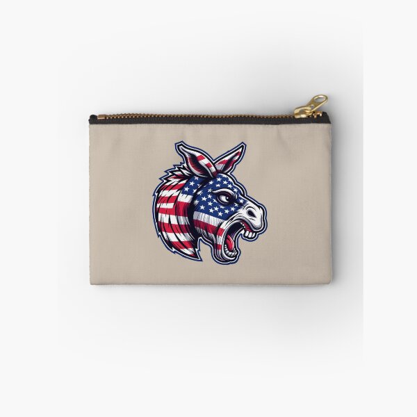 Item preview, Aggressive Democratic Donkey Mascot – Bold Political Design designed and sold by 3Tubes.