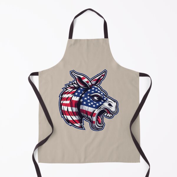 Item preview, Aggressive Democratic Donkey Mascot – Bold Political Design designed and sold by 3Tubes.