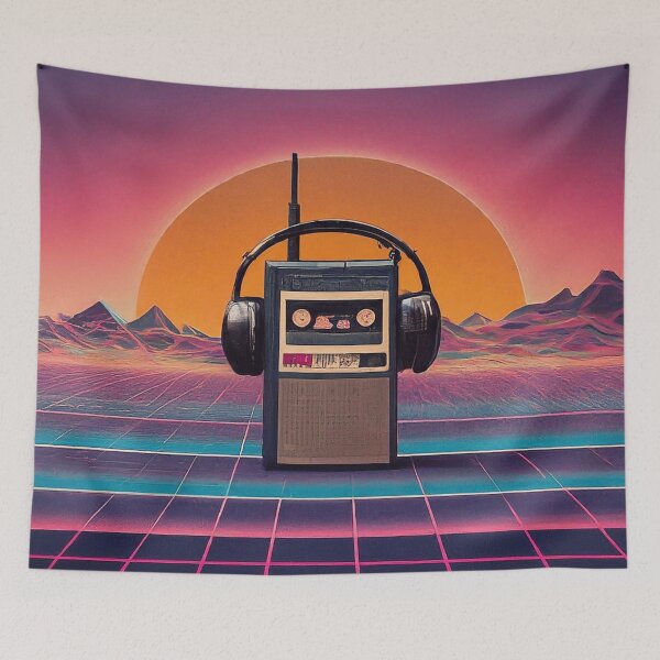 Item preview, Sunset Walkman designed and sold by GabrielWest.