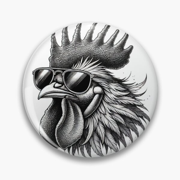 Item preview, Funny Chicken cool Graffiti Urban art street designed and sold by SztylishDesigns.