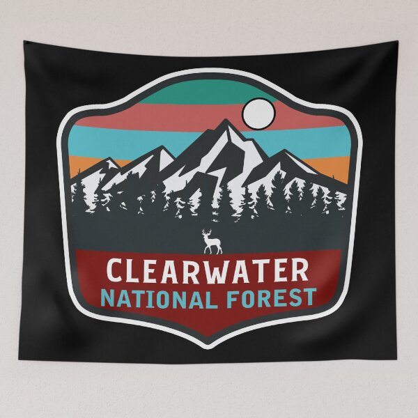 Item preview, Clearwater National Forest designed and sold by Nature-Book.