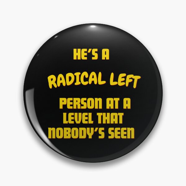 Item preview, He's a radical left person designed and sold by Tshirt-Zone.