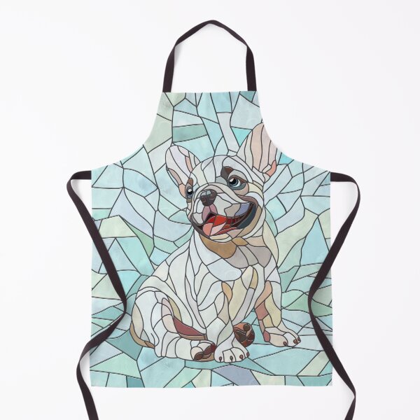 Item preview, Cute French Bulldog Puppy - pastel mosaic designed and sold by k9printart.