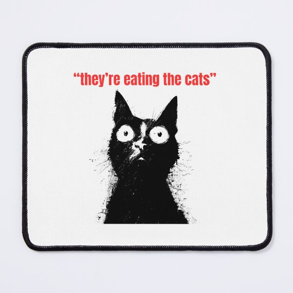Item preview, They’re Eating the Cats T-Shirt | Funny Political Parody | Cool Graphic Tee | Casual Wear | Unique Gift Idea designed and sold by Loffartdesign.