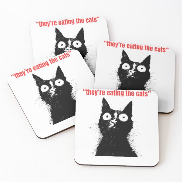 Item preview, They’re Eating the Cats T-Shirt | Funny Political Parody | Cool Graphic Tee | Casual Wear | Unique Gift Idea designed and sold by Loffartdesign.