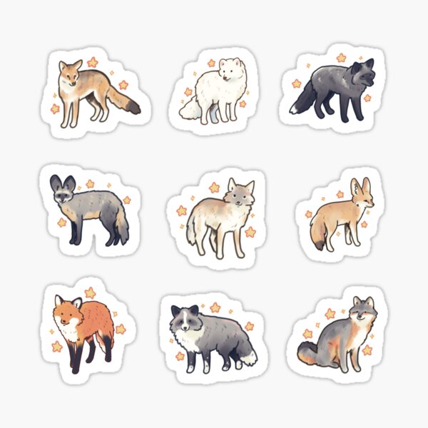 Item preview, Fox kinds pack  designed and sold by Artofmayara.